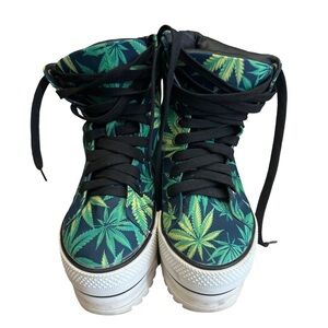 Black milk Mary Jane platform sneakers - size 6